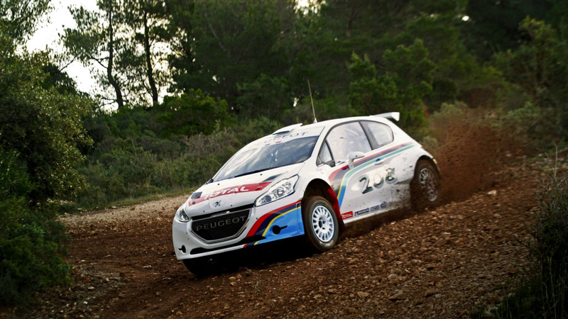 Illustration for article titled Peugeot's New Rally Car Is Dirty And French